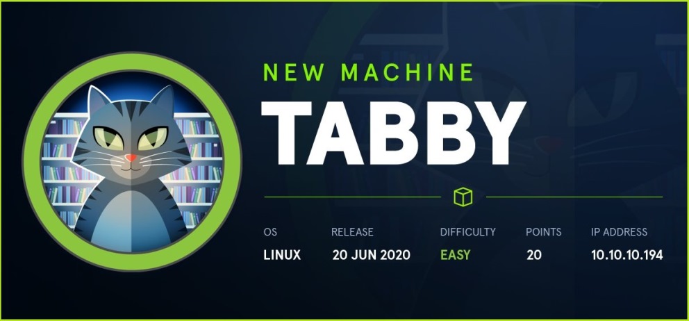 Tabby hackthebox banner