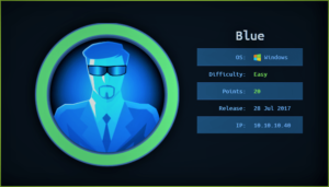 Read more about the article Blue HackTheBox WalkThrough