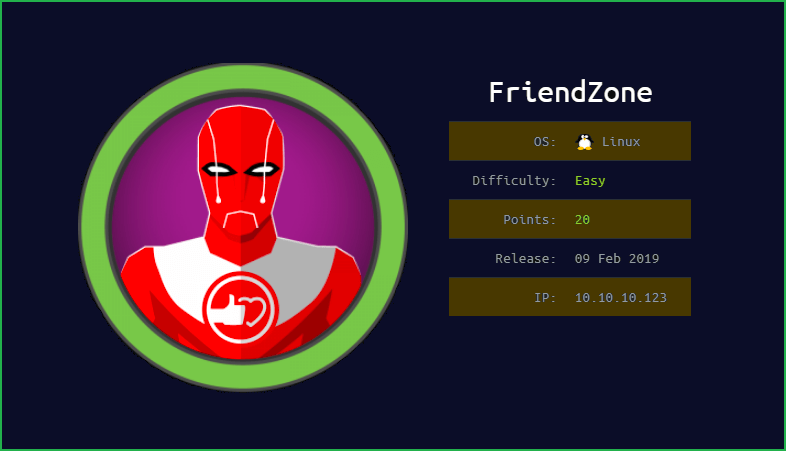 Read more about the article FriendZone HackTheBox WalkThrough