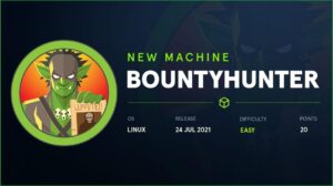 Read more about the article BountyHunter HackTheBox WalkThrough